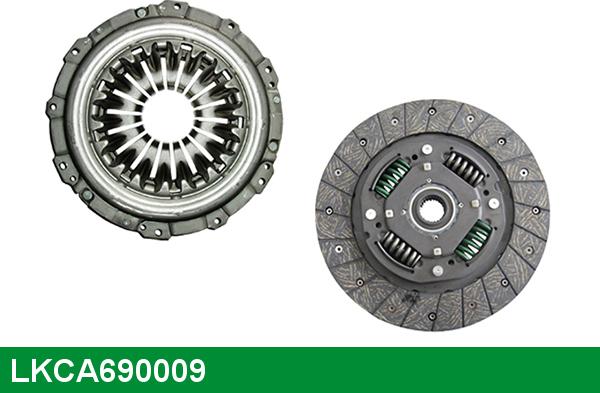 LUCAS LKCA690009 - Комплект сцепления www.autospares.lv