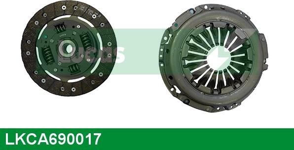 LUCAS LKCA690017 - Clutch Kit www.autospares.lv