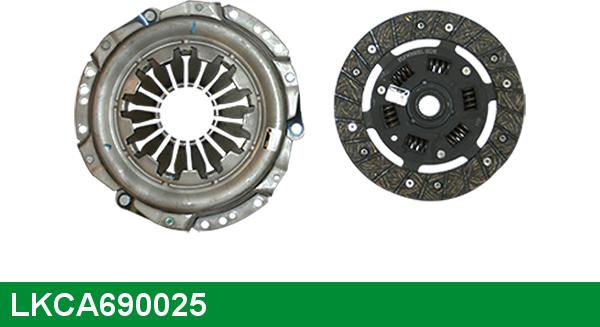 LUCAS LKCA690025 - Комплект сцепления www.autospares.lv