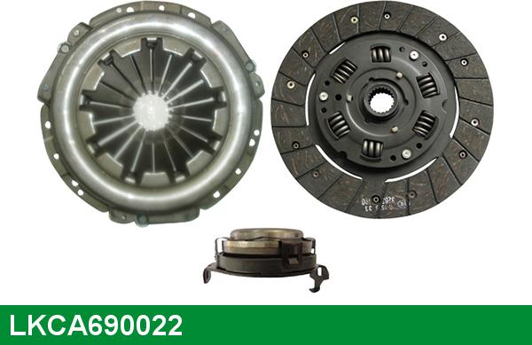 LUCAS LKCA690022 - Комплект сцепления www.autospares.lv