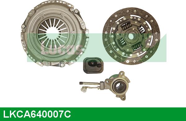 LUCAS LKCA640007C - Clutch Kit www.autospares.lv