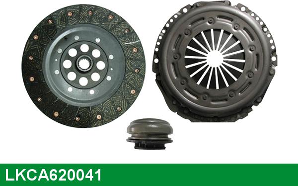 LUCAS LKCA620041 - Комплект сцепления www.autospares.lv