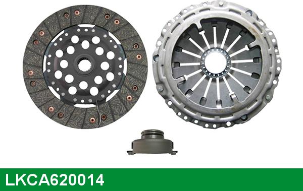 LUCAS LKCA620014 - Комплект сцепления www.autospares.lv