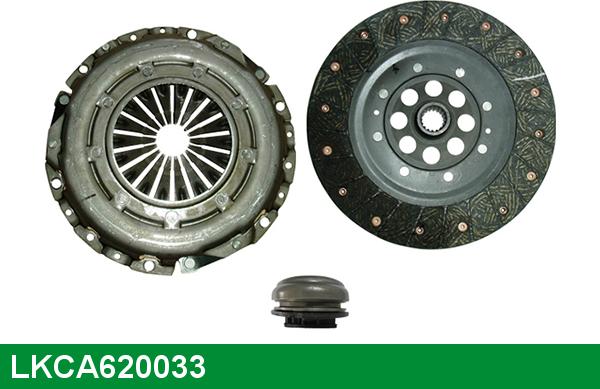 LUCAS LKCA620033 - Комплект сцепления www.autospares.lv