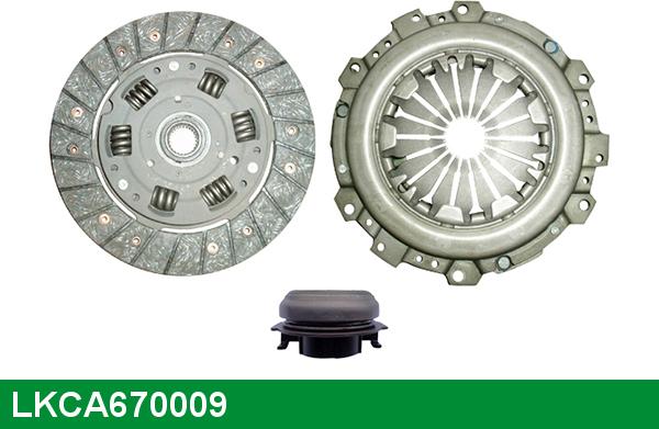 LUCAS LKCA670009 - Комплект сцепления www.autospares.lv