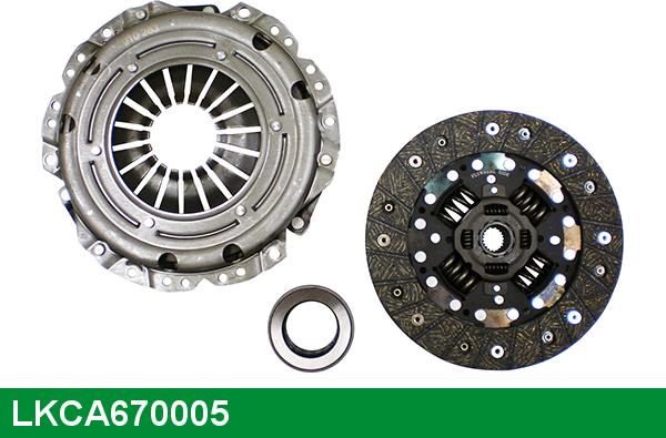 LUCAS LKCA670005 - Clutch Kit www.autospares.lv