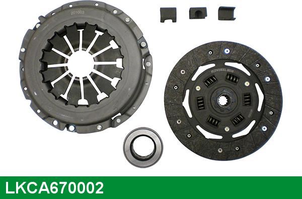 LUCAS LKCA670002 - Комплект сцепления www.autospares.lv