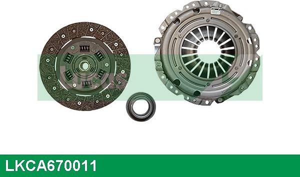 LUCAS LKCA670011 - Clutch Kit www.autospares.lv