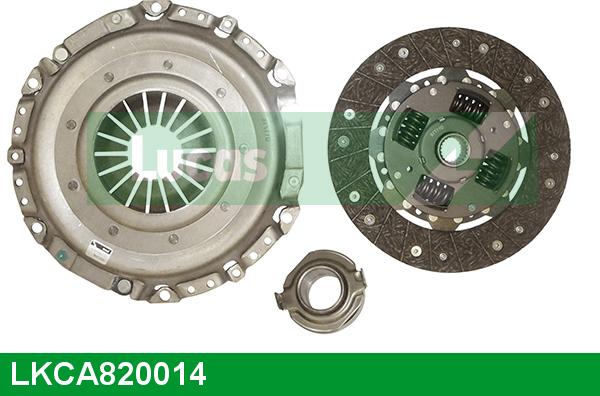 LUCAS LKCA820014 - Комплект сцепления www.autospares.lv