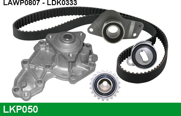 LUCAS LKP050 - Ūdenssūknis + Zobsiksnas komplekts www.autospares.lv