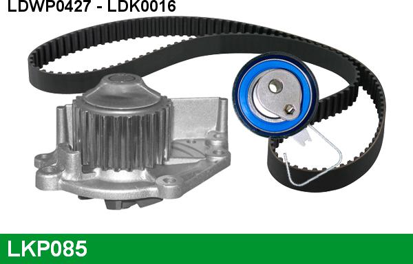 LUCAS LKP085 - Ūdenssūknis + Zobsiksnas komplekts www.autospares.lv