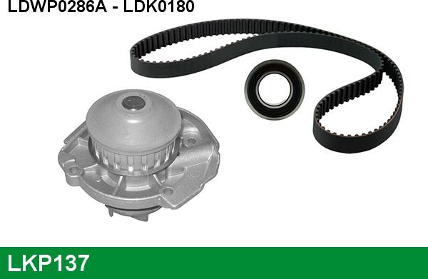 LUCAS LKP137 - Water Pump & Timing Belt Set www.autospares.lv