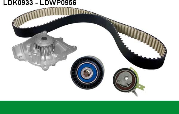 LUCAS LKP124 - Water Pump & Timing Belt Set www.autospares.lv