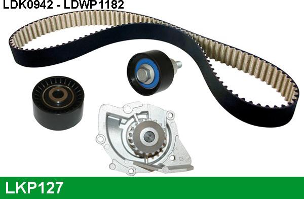 LUCAS LKP127 - Water Pump & Timing Belt Set www.autospares.lv