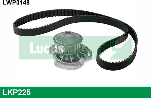 LUCAS LKP225 - Ūdenssūknis + Zobsiksnas komplekts www.autospares.lv