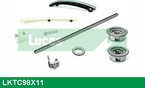 LUCAS LKTC98X11 - Sadales vārpstas piedziņas ķēdes komplekts www.autospares.lv