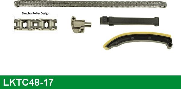 LUCAS LKTC48-17 - Sadales vārpstas piedziņas ķēdes komplekts www.autospares.lv