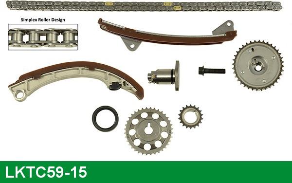 LUCAS LKTC59-15 - Sadales vārpstas piedziņas ķēdes komplekts www.autospares.lv