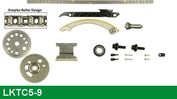 LUCAS LKTC5-9 - Sadales vārpstas piedziņas ķēdes komplekts www.autospares.lv