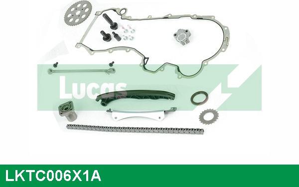 LUCAS LKTC006X1A - Sadales vārpstas piedziņas ķēdes komplekts www.autospares.lv