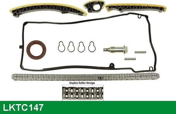 LUCAS LKTC147 - Sadales vārpstas piedziņas ķēdes komplekts www.autospares.lv