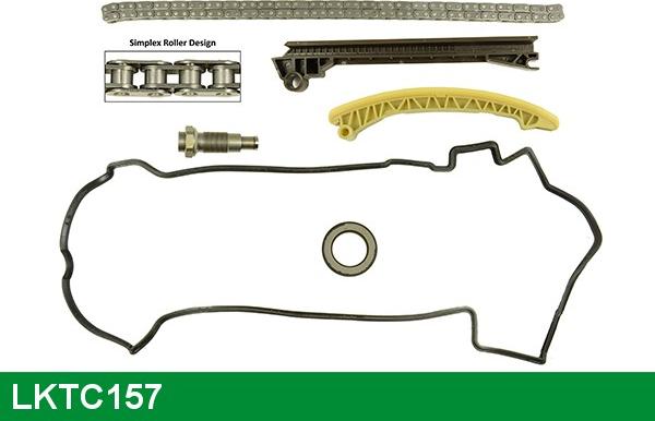 LUCAS LKTC157 - Sadales vārpstas piedziņas ķēdes komplekts www.autospares.lv