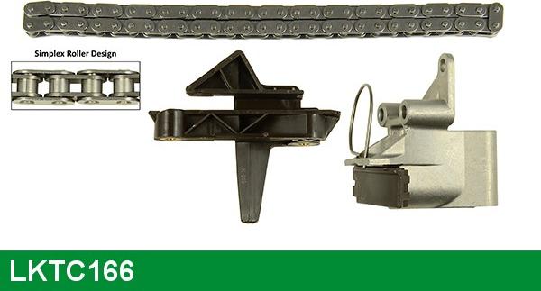 LUCAS LKTC166 - Sadales vārpstas piedziņas ķēdes komplekts www.autospares.lv