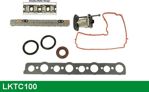 LUCAS LKTC100 - Sadales vārpstas piedziņas ķēdes komplekts www.autospares.lv