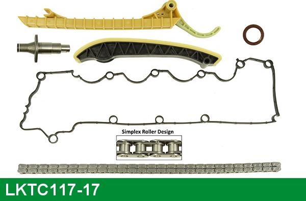 LUCAS LKTC117-17 - Sadales vārpstas piedziņas ķēdes komplekts www.autospares.lv