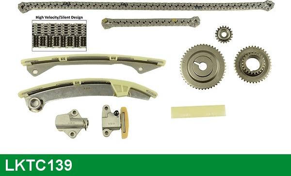 LUCAS LKTC139 - Sadales vārpstas piedziņas ķēdes komplekts www.autospares.lv