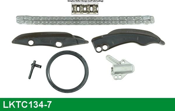 LUCAS LKTC134-7 - Sadales vārpstas piedziņas ķēdes komplekts www.autospares.lv