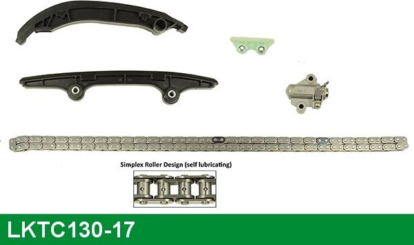 LUCAS LKTC130-17 - Sadales vārpstas piedziņas ķēdes komplekts autospares.lv