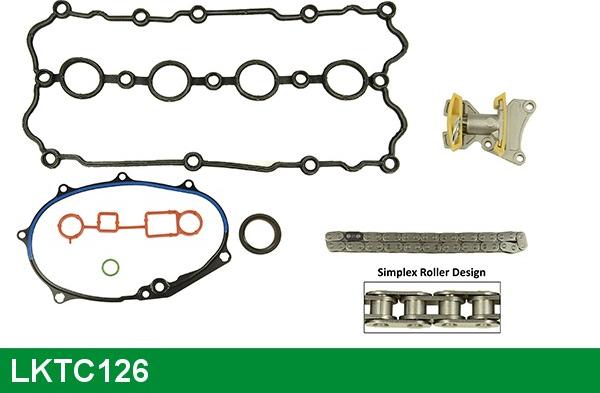 LUCAS LKTC126 - Sadales vārpstas piedziņas ķēdes komplekts www.autospares.lv