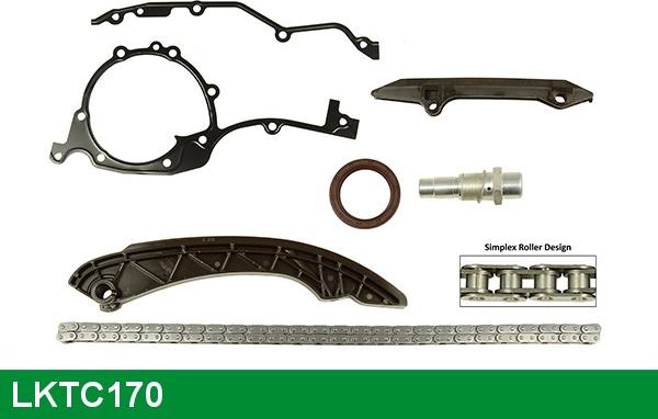 LUCAS LKTC170 - Sadales vārpstas piedziņas ķēdes komplekts www.autospares.lv