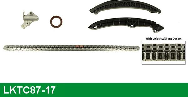 LUCAS LKTC87-17 - Sadales vārpstas piedziņas ķēdes komplekts www.autospares.lv