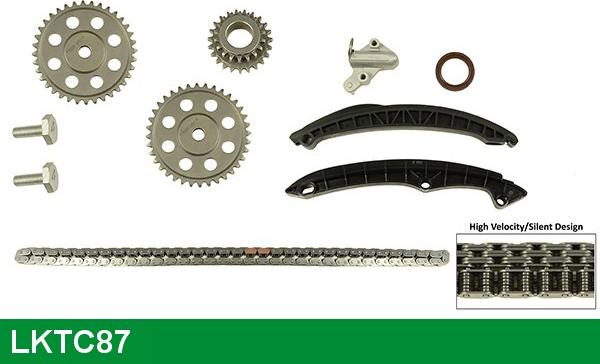 LUCAS LKTC87 - Sadales vārpstas piedziņas ķēdes komplekts www.autospares.lv