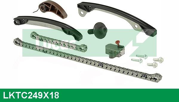 LUCAS LKTC249X18 - Sadales vārpstas piedziņas ķēdes komplekts www.autospares.lv