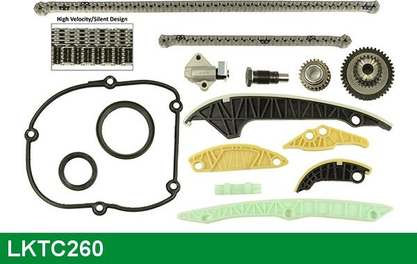 LUCAS LKTC260 - Sadales vārpstas piedziņas ķēdes komplekts www.autospares.lv