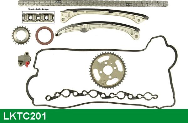 LUCAS LKTC201 - Sadales vārpstas piedziņas ķēdes komplekts www.autospares.lv