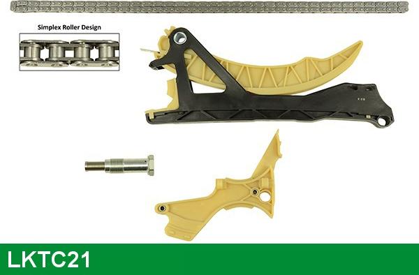 LUCAS LKTC21 - Sadales vārpstas piedziņas ķēdes komplekts www.autospares.lv