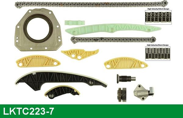 LUCAS LKTC223-7 - Sadales vārpstas piedziņas ķēdes komplekts www.autospares.lv