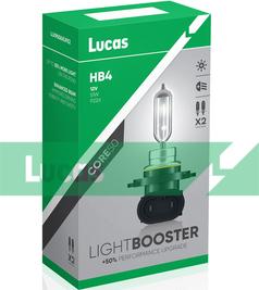 LUCAS LLX9006XLPX2 - Kvēlspuldze, Tālās gaismas lukturis www.autospares.lv