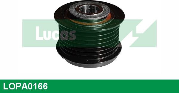 LUCAS LOPA0166 - Piedziņas skriemelis, Ģenerators www.autospares.lv