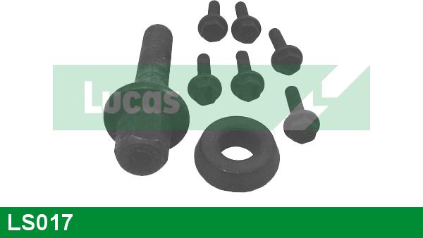 LUCAS LS017 - Bolt Set, crankshaft pulley www.autospares.lv