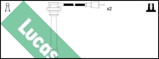 LUCAS LUC4557 - Augstsprieguma vadu komplekts www.autospares.lv