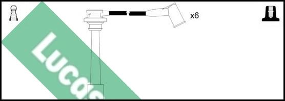 LUCAS LUC4658 - Augstsprieguma vadu komplekts www.autospares.lv