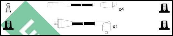 LUCAS LUC4139 - Augstsprieguma vadu komplekts www.autospares.lv