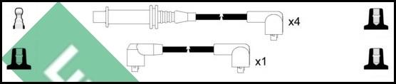 LUCAS LUC7031 - Augstsprieguma vadu komplekts www.autospares.lv