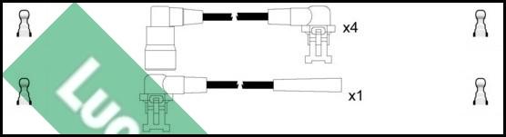 LUCAS LUC7133 - Augstsprieguma vadu komplekts www.autospares.lv