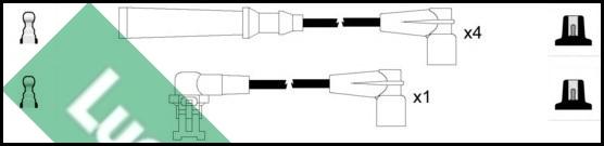 LUCAS LUC7319 - Augstsprieguma vadu komplekts www.autospares.lv